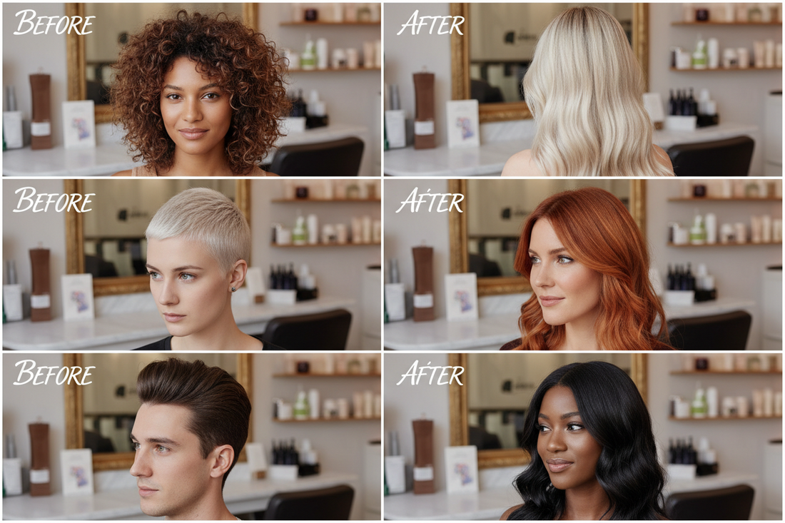 5 clientes racontent leur transformation capillaire : leurs histoires vraies