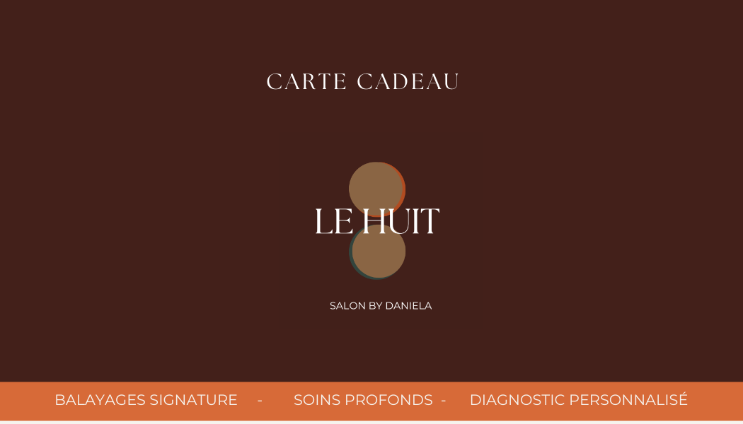 Carte cadeau Le 8 by Daniela